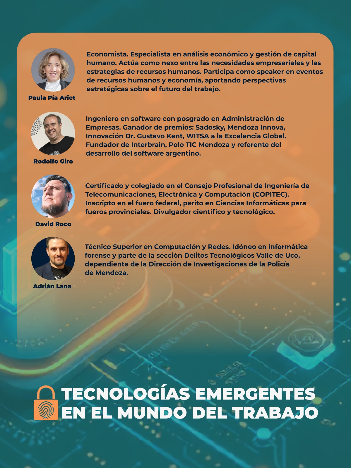 Panel tecnologías emergentes
